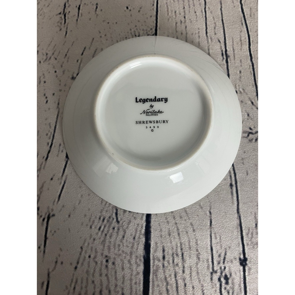 Vintage Legendary By Noritake Shrewsbury 3490 Berry Bowls 5.5" Floral Set of 4 - Picture 7 of 10